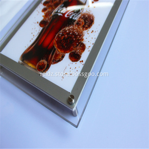 advertising scrolling led sad light box detail